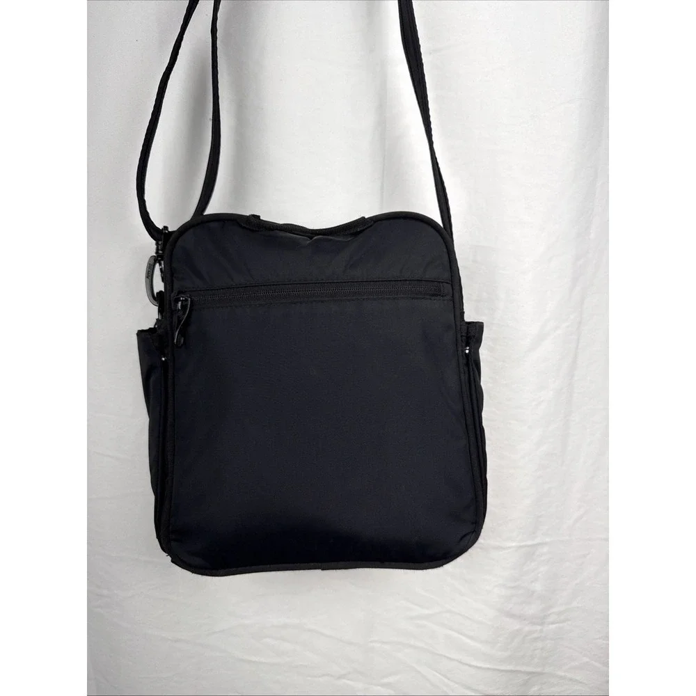 Pacsafe Metrosafe 200 Gii Unisex Messenger Bag Crossbody RFID Black Nylon Travel